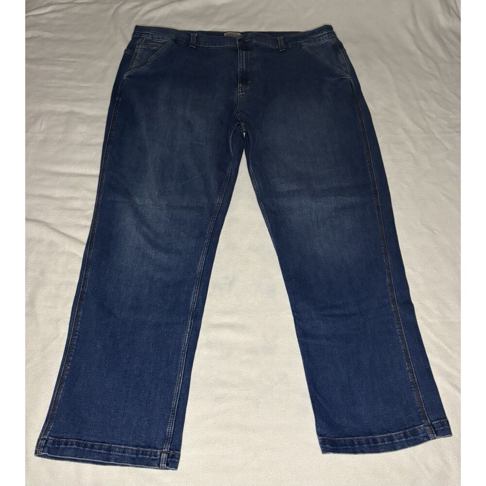 Ocean Coast Jeans Mens 44x32 Blue Excellent Straight Leg Stretch Denim